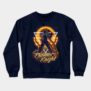 Retro Phoenix Knight Crewneck Sweatshirt